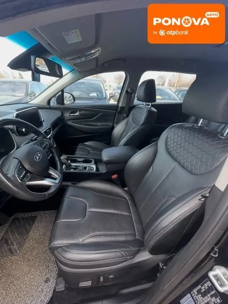 Hyundai Santa FE, 2018 р., Дизель, 130 тис. км, Позашляховик / Кросовер, Чорний, Дніпро (Дніпропетровськ) AT-10413271 фото