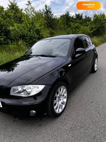 BMW 1 Series, 2005, Бензин, 1.6 л., 334 тыс. км, Хетчбек, Чорный, Черкассы Cars-Pr-58923 фото