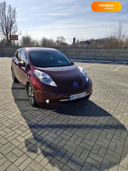 Nissan Leaf, 2017, Електро, 100 тис. км, Хетчбек, Червоний, Запоріжжя Cars-Pr-144975 фото