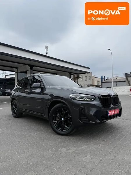 BMW X3, 2022 р., Бензин, 70 тис. км, Позашляховик / Кросовер, Чорний, Дніпро (Дніпропетровськ) AT-10418724 фото