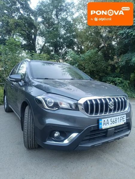 Suzuki S-Cross, 2016 г., Бензин, 70 тыс. км, Хетчбек, Серый, Киев AT-10401827 фото