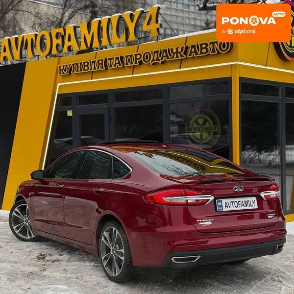Ford Fusion, 2019 г., Бензин, 504 тыс. км, Седан, Красный, Киев AT-10408286 фото