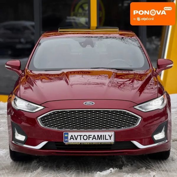 Ford Fusion, 2019 г., Бензин, 504 тыс. км, Седан, Красный, Киев AT-10408286 фото