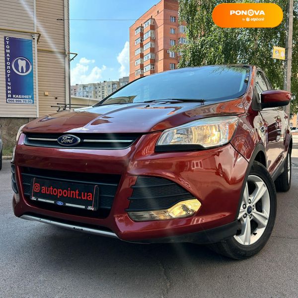 Ford Escape, 2014, Бензин, 1.6 л., 172 тис. км, Позашляховик / Кросовер, Червоний, Суми 109192 фото