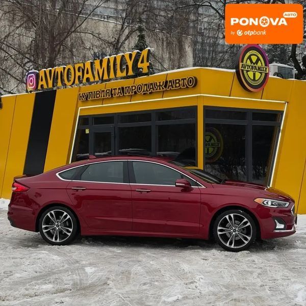 Ford Fusion, 2019 г., Бензин, 504 тыс. км, Седан, Красный, Киев AT-10408286 фото