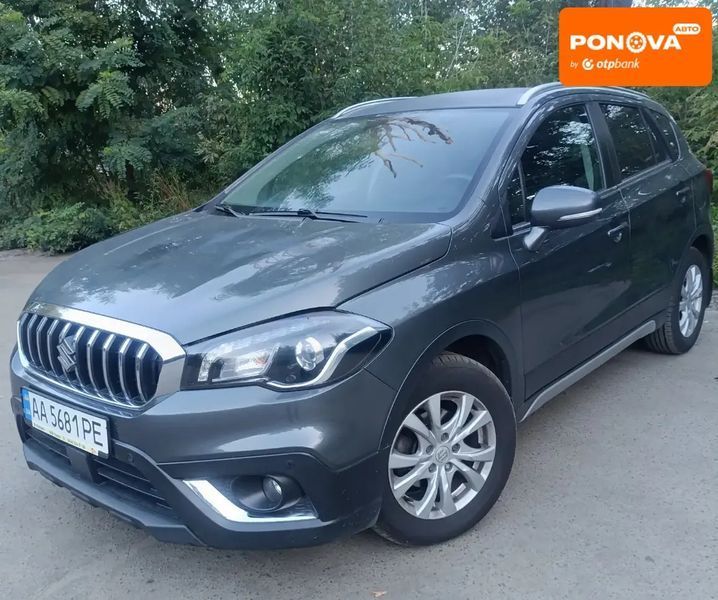 Suzuki S-Cross, 2016 г., Бензин, 70 тыс. км, Хетчбек, Серый, Киев AT-10401827 фото