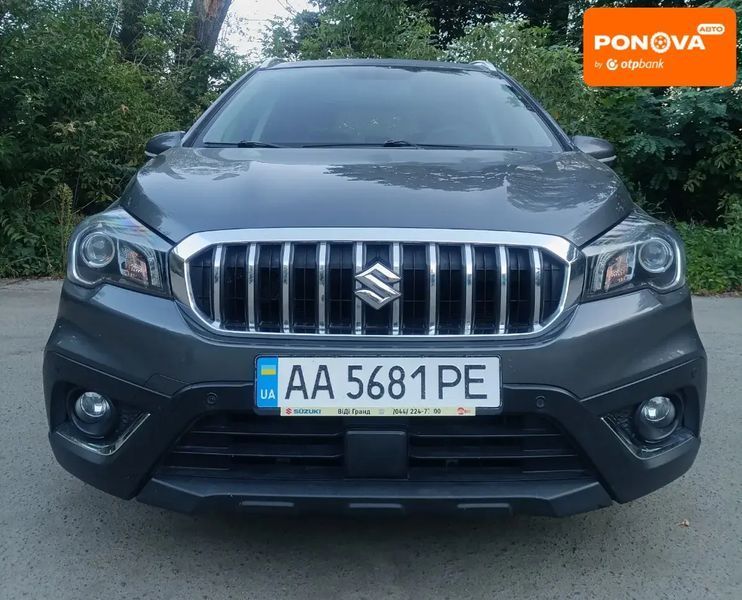 Suzuki S-Cross, 2016 г., Бензин, 70 тыс. км, Хетчбек, Серый, Киев AT-10401827 фото