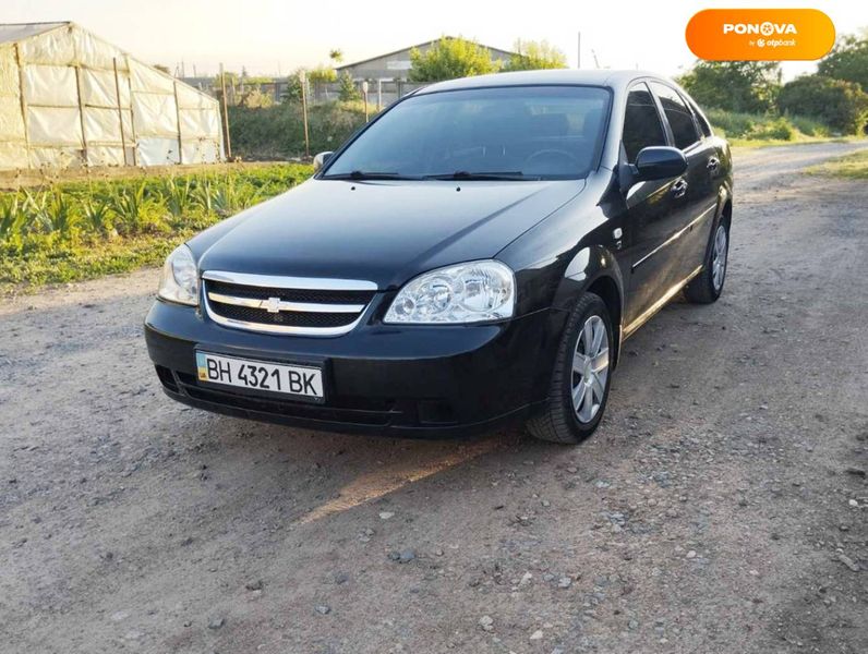 Chevrolet Lacetti, 2007, Бензин, 1.8 л., 153 тис. км, Седан, Чорний, Одеса Cars-Pr-68312 фото