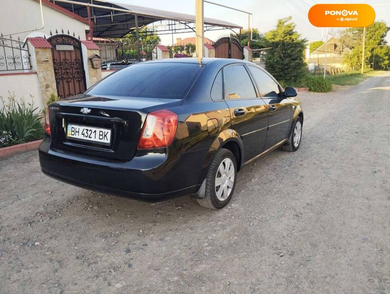 Chevrolet Lacetti, 2007, Бензин, 1.8 л., 153 тис. км, Седан, Чорний, Одеса Cars-Pr-68312 фото