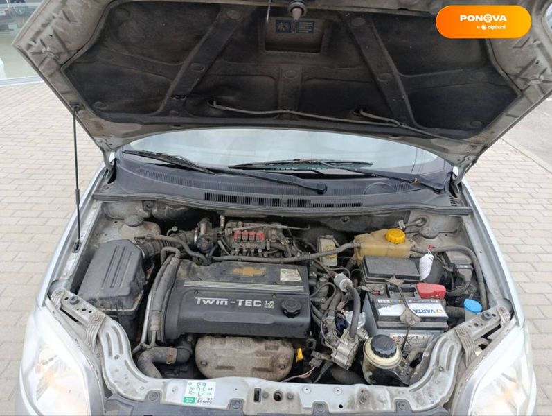 Chevrolet Aveo, 2007, Газ пропан-бутан / Бензин, 1.6 л., 204 тис. км, Седан, Сірий, Полтава 37219 фото