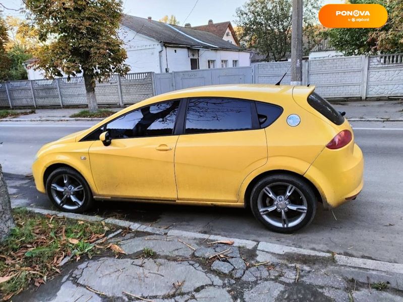 SEAT Leon, 2008, Газ пропан-бутан / Бензин, 1.6 л., 310 тис. км, Хетчбек, Жовтий, Біла Церква Cars-Pr-60751 фото