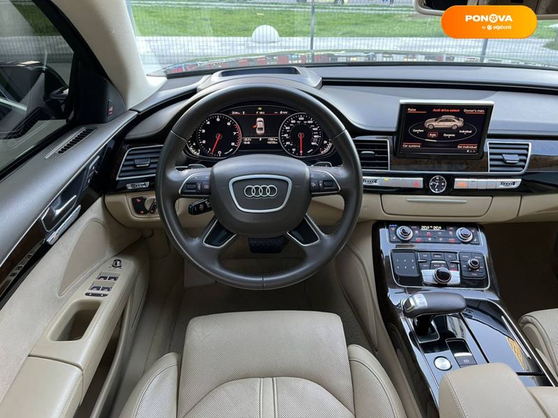 Audi A8, 2014, Бензин, 3 л., 143 тыс. км, Седан, Чорный, Киев 41860 фото