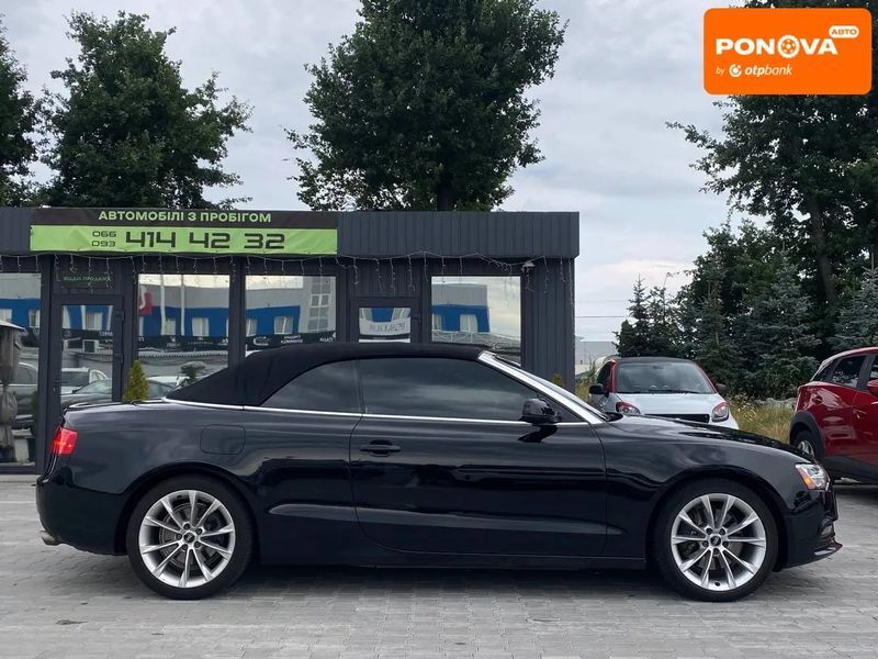Audi A5, 2013 р., Бензин, 166 тис. км, Кабріолет, Синій, Київ AT-10425060 фото