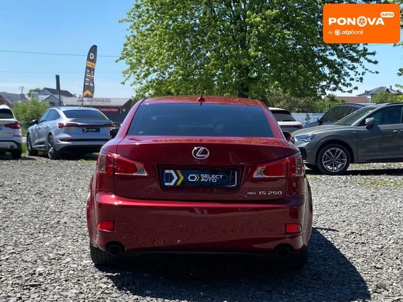 Lexus IS, 2012 г., Бензин, 146 тыс. км, Седан, Красный, Львов AT-10420141 фото