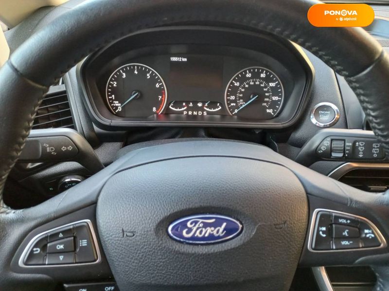 Ford EcoSport, 2018, Бензин, 1 л., 155 тис. км, Позашляховик / Кросовер, Синій, Одеса 9275 фото