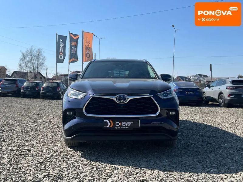 Toyota Highlander, 2020 г., Гибрид (HEV), 65 тыс. км, Внедорожник / Кроссовер, Синий, Львов AT-10411997 фото