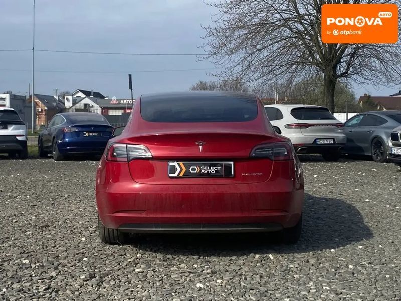Tesla Model 3, 2019 г., Електро, 67 тыс. км, Седан, Красный, Львов AT-10413010 фото