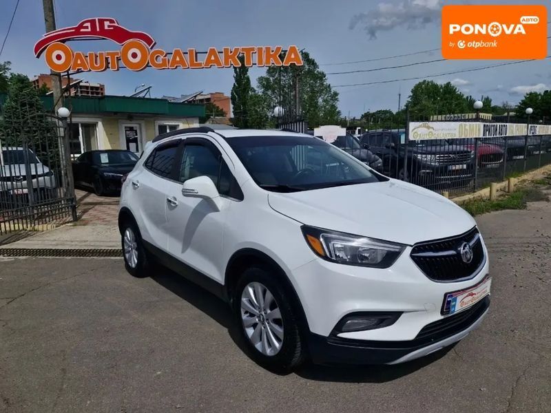 Buick Encore, 2017 р., Бензин, 154 тис. км, Позашляховик / Кросовер, Білий, Миколаїв AT-10418783 фото