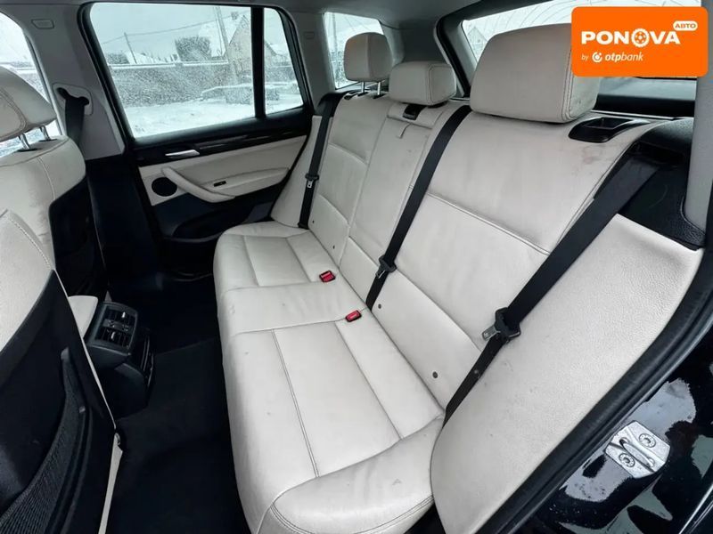 BMW X3, 2014 р., Бензин, 204 тис. км, Позашляховик / Кросовер, Чорний, Луцьк AT-10407194 фото