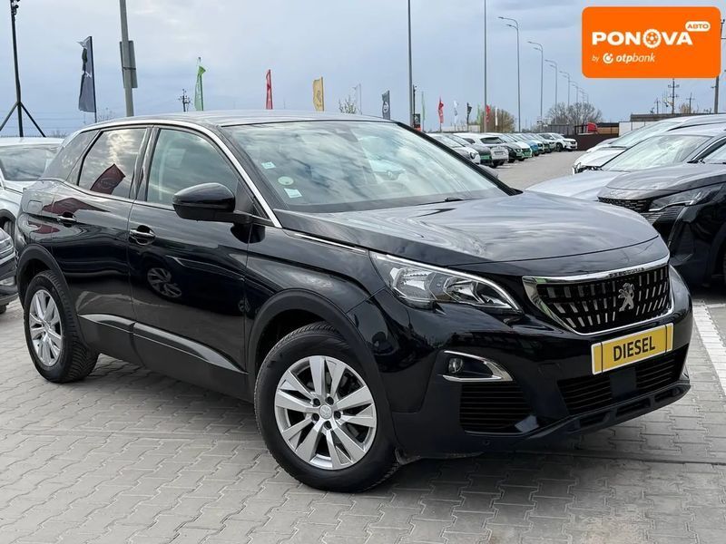 Peugeot 3008, 2019 г., Дизель, 140 тыс. км, Внедорожник / Кроссовер, Чорный, Винница AT-10421900 фото