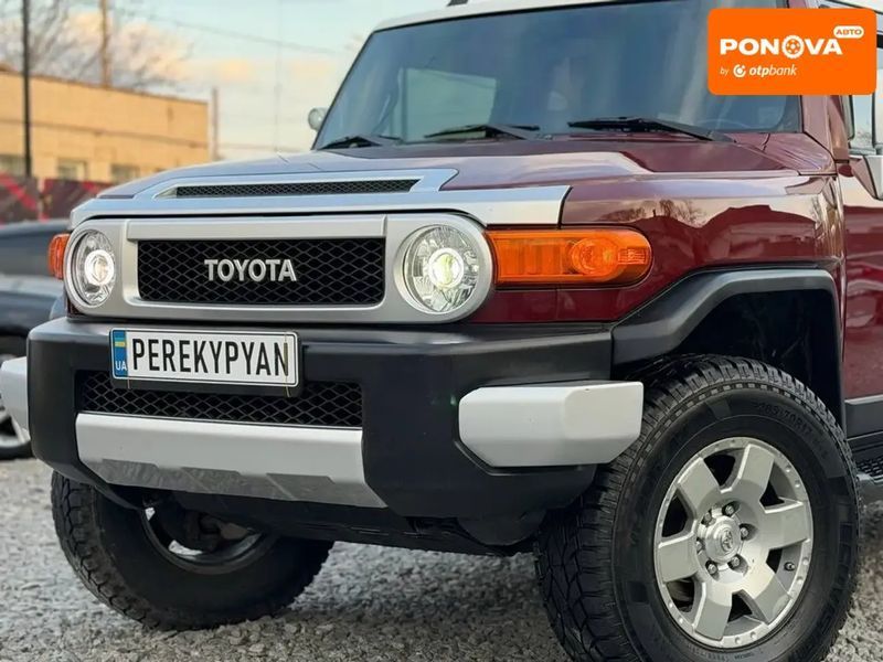 Toyota FJ Cruiser, 2008 г., Газ пропан-бутан / Бензин, 153 тыс. км, Внедорожник / Кроссовер, Красный, Днепр (Днепропетровск) AT-10415337 фото