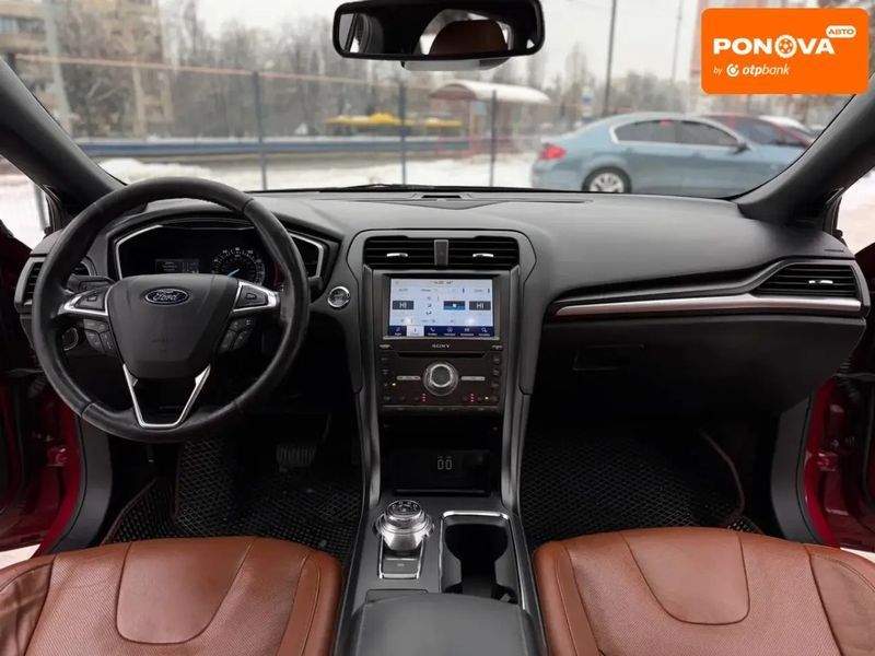 Ford Fusion, 2019 г., Бензин, 504 тыс. км, Седан, Красный, Киев AT-10408286 фото