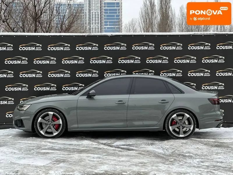 Audi S4, 2018 р., Бензин, 132 тис. км, Седан, Сірий, Київ AT-10408771 фото