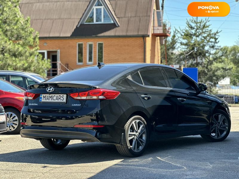 Hyundai Elantra, 2016, Бензин, 2 л., 155 тис. км, Седан, Чорний, Харків 108350 фото