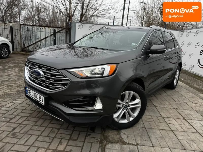 Ford Edge, 2019 р., Бензин, 60 тис. км, Позашляховик / Кросовер, Сірий, Дніпро (Дніпропетровськ) AT-10406503 фото