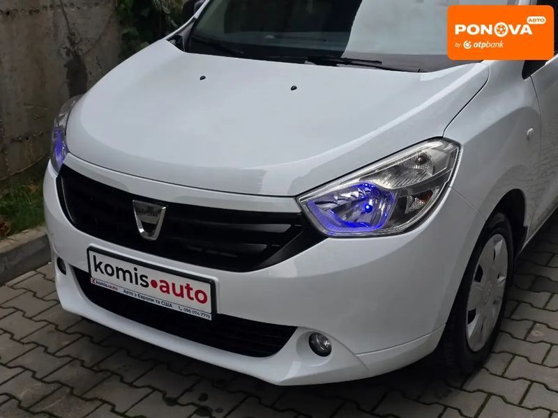 Dacia Lodgy, 2015 р., Бензин, 100 тис. км, Універсал, Білий, Хмельницький AT-10409934 фото