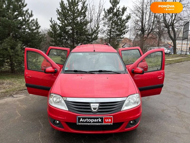 Dacia Logan, 2009, Бензин, 1.6 л., 222 тис. км, Седан, Червоний, Вінниця 26882 фото