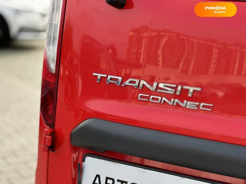 Ford Transit Connect, 2015, Дизель, 1.6 л., 132 тис. км, Мінівен, Червоний, Хмельницький 36910 фото