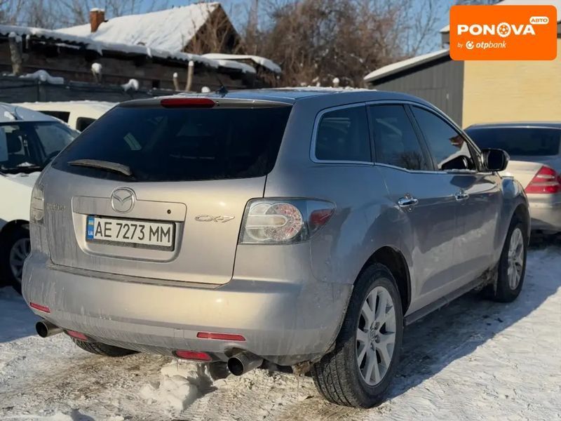 Mazda CX-7, 2007 р., Бензин, 127 тис. км, Позашляховик / Кросовер, Сірий, Дніпро (Дніпропетровськ) AT-10407676 фото