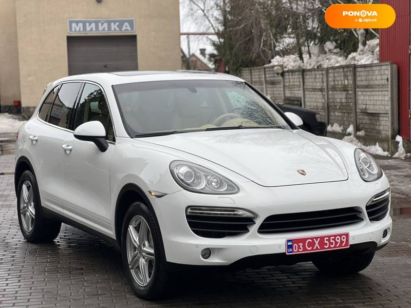 Porsche Cayenne, 2012, Гибрид (HEV), 3 л., 194 тыс. км, Внедорожник / Кроссовер, Белый, Владимир-Волынский Cars-Pr-66334 фото