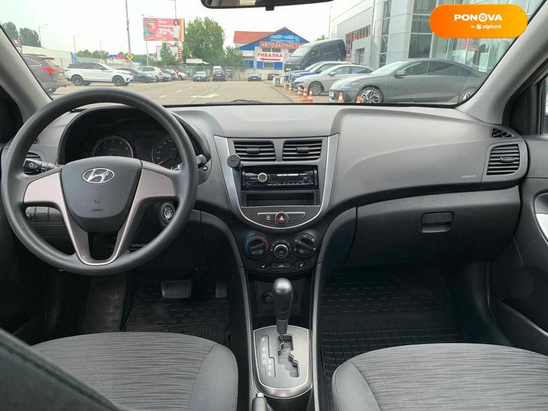 Hyundai Accent, 2016, Бензин, 1.4 л., 61 тис. км, Седан, Сірий, Київ 111038 фото