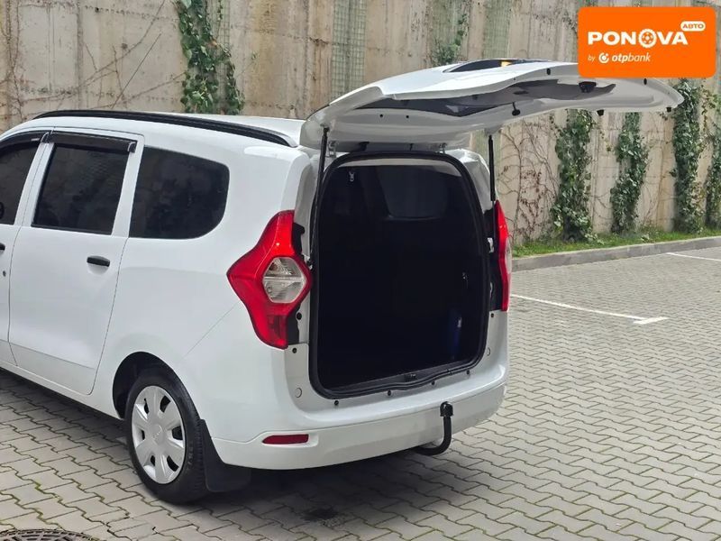 Dacia Lodgy, 2015 р., Бензин, 100 тис. км, Універсал, Білий, Хмельницький AT-10409934 фото