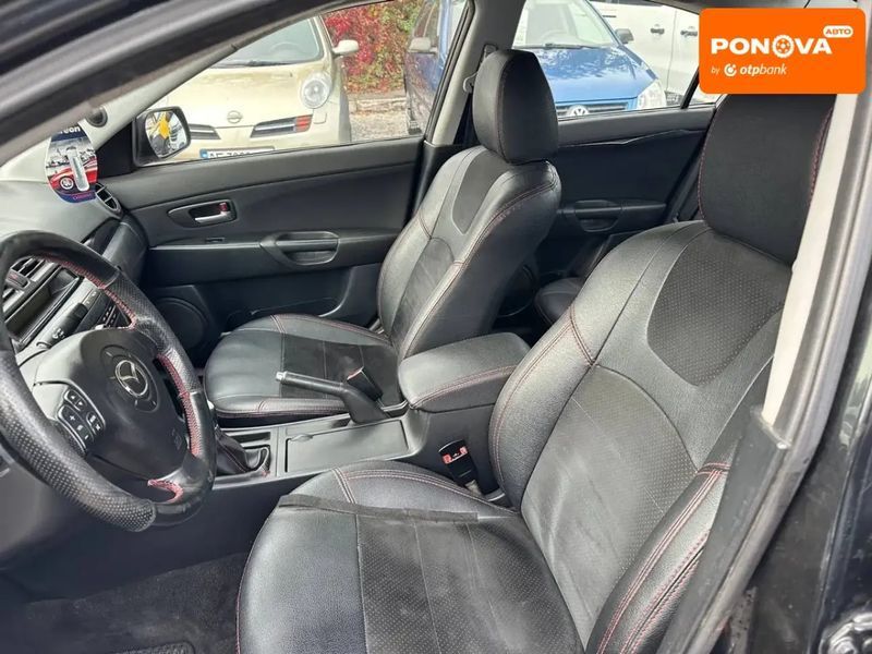 Mazda 3, 2005 р., Газ пропан-бутан / Бензин, Седан, Чорний, Кам'янське (Дніпродзержинськ) AT-10404017 фото