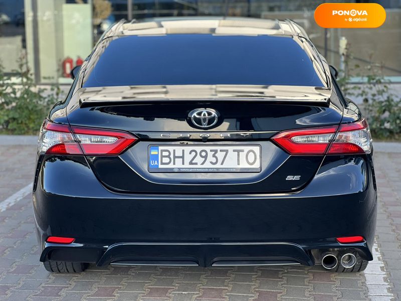 Toyota Camry, 2018, Бензин, 2.4 л., 143 тис. км, Седан, Чорний, Одеса 111091 фото