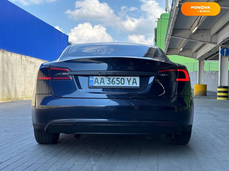 Tesla Model S, 2013, Електро, 160 тыс. км, Лифтбек, Синий, Киев 110385 фото