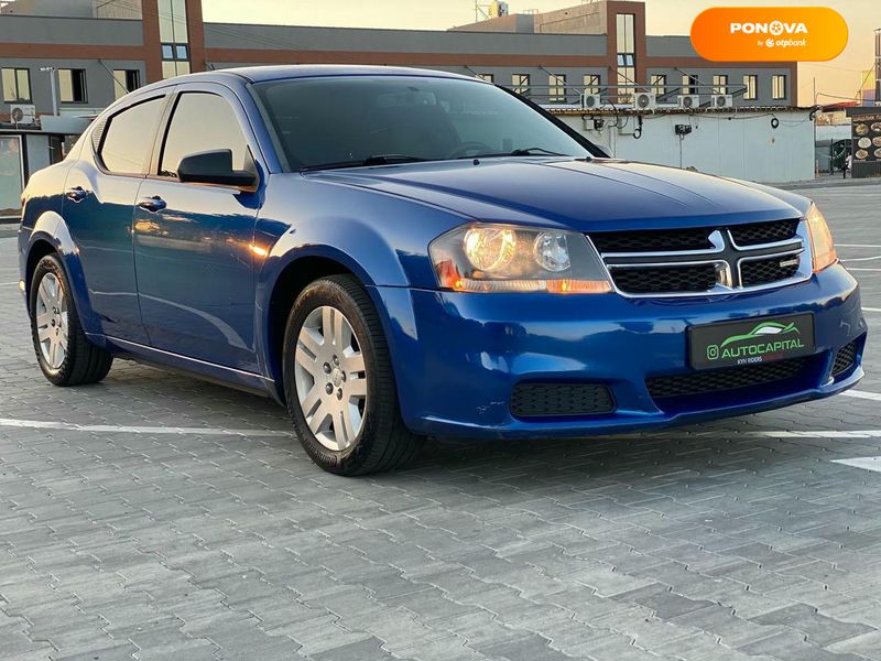 Dodge Avenger, 2013, Бензин, 2.36 л., 155 тис. км, Седан, Синий, Киев 194667 фото