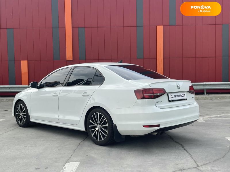 Volkswagen Jetta, 2015, Бензин, 1.8 л., 230 тис. км, Седан, Білий, Київ 110811 фото