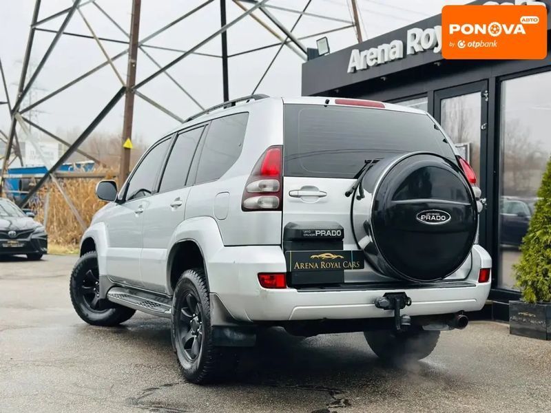 Toyota Land Cruiser Prado, 2004 р., Газ пропан-бутан / Бензин, 284 тис. км, Позашляховик / Кросовер, Сірий, Харків AT-10405594 фото