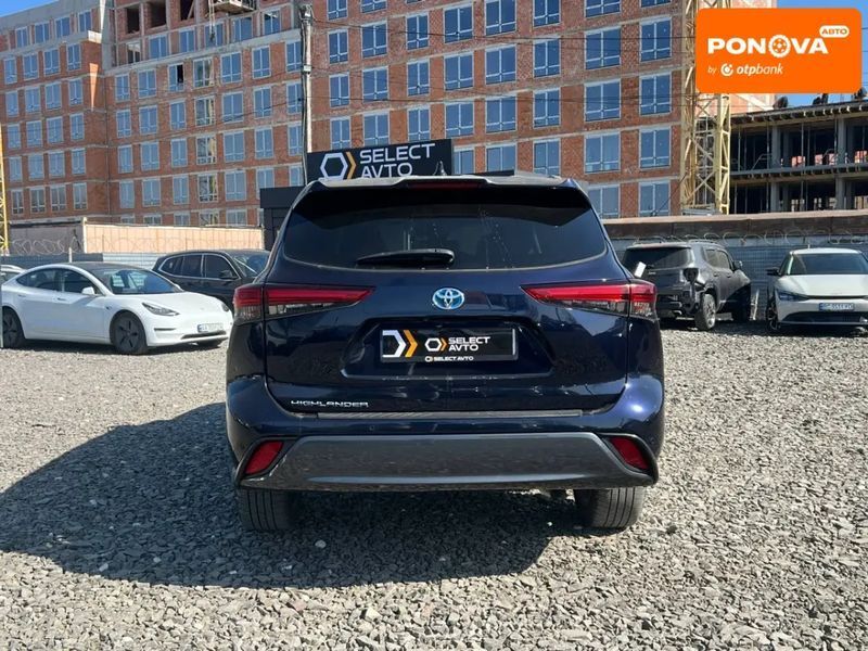 Toyota Highlander, 2020 г., Гибрид (HEV), 65 тыс. км, Внедорожник / Кроссовер, Синий, Львов AT-10411997 фото