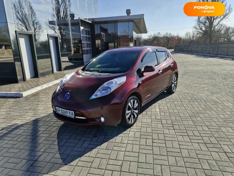 Nissan Leaf, 2017, Електро, 100 тис. км, Хетчбек, Червоний, Запоріжжя Cars-Pr-144975 фото