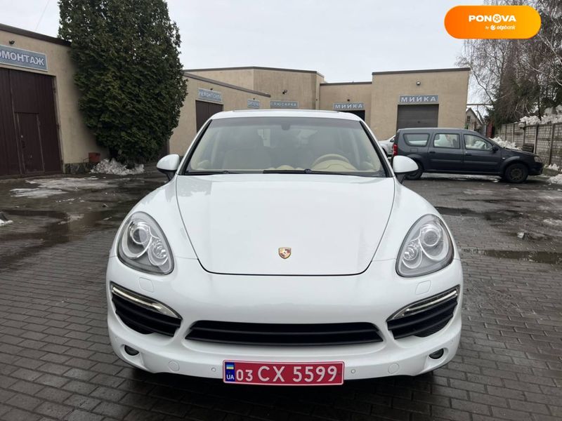 Porsche Cayenne, 2012, Гібрид (HEV), 3 л., 194 тис. км, Позашляховик / Кросовер, Білий, Володимир-Волинський Cars-Pr-66334 фото