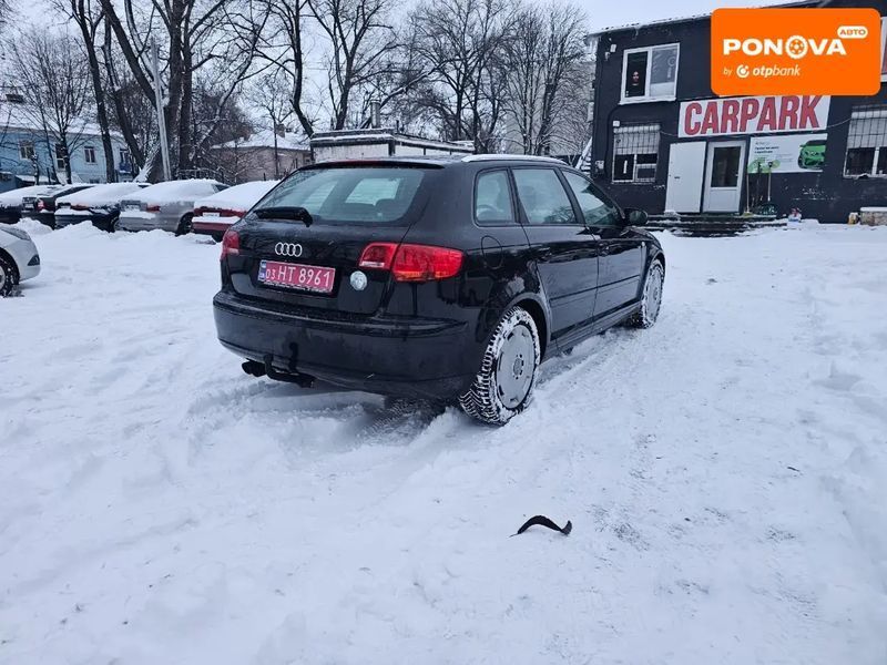 Audi A3 Sportback, 2006 р., Бензин, 230 тис. км, Хетчбек, Сірий, Кам'янське (Дніпродзержинськ) AT-10406733 фото