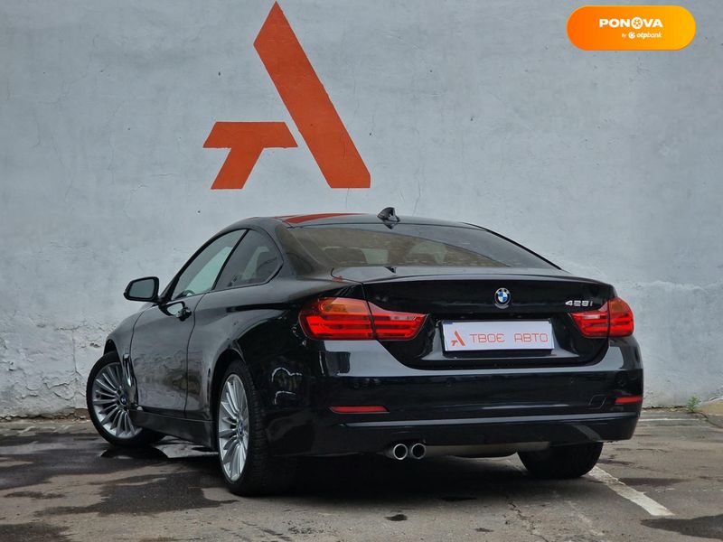 BMW 4 Series, 2013, Бензин, 2 л., 106 тыс. км, Купе, Чорный, Одесса 98918 фото