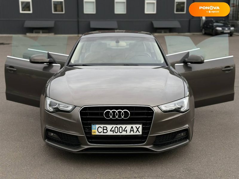 Audi A5 Sportback, 2013, Дизель, 2 л., 125 тыс. км, Лифтбек, Серый, Чернигов Cars-Pr-69027 фото