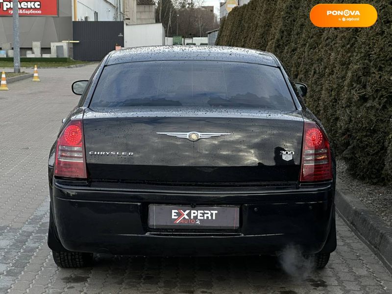 Chrysler 300C, 2005, Газ пропан-бутан / Бензин, 2.74 л., 170 тис. км, Седан, Чорний, Львів 21620 фото