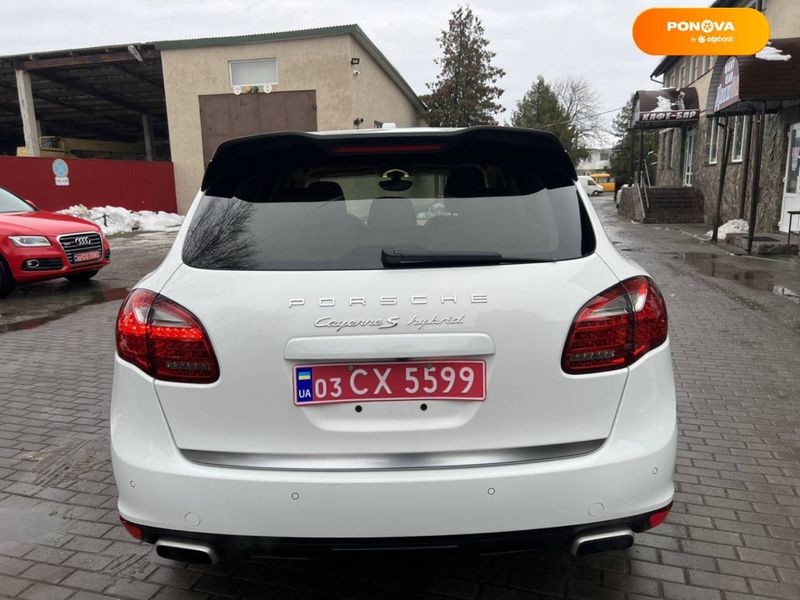 Porsche Cayenne, 2012, Гібрид (HEV), 3 л., 194 тис. км, Позашляховик / Кросовер, Білий, Володимир-Волинський Cars-Pr-66334 фото